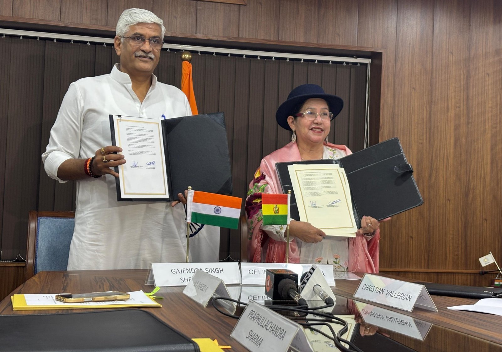 India and Bolivia ink a Cultural Exchange Program, uniting traditions, arts, and heritage. Signed by Minister of Culture & Tourism