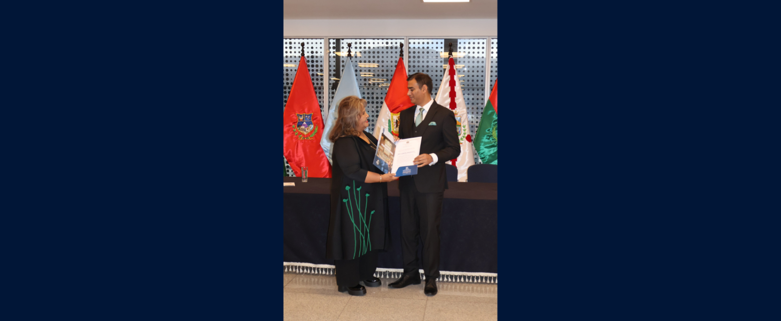 On behalf of the Embassy of India, Ambassador Rohit Vadhwana was honoured to receive the Majestic Illimani of the Bicentennial recognition from the President of the Human Rights Commission of Bolivia’s Chamber of Deputies, Dr. Betty Yañiquez Lozana on 29 October 2025.